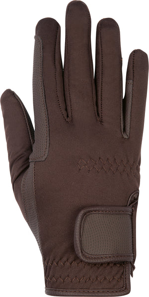 Riding gloves Softshell 2400 brown / pcs.