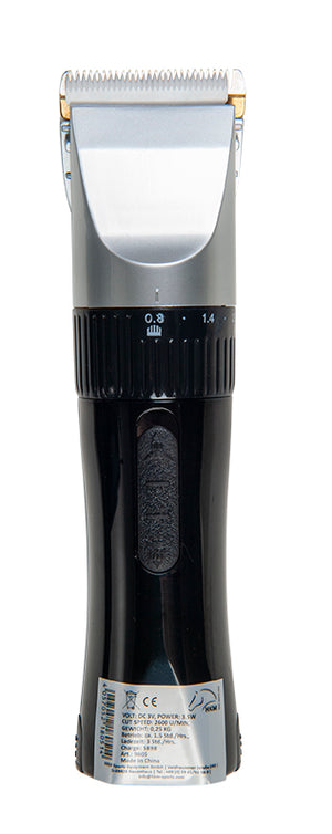 Clipper Profi battery, 12 Watt, 0,3 kg light! 7191 silver/black / pcs.