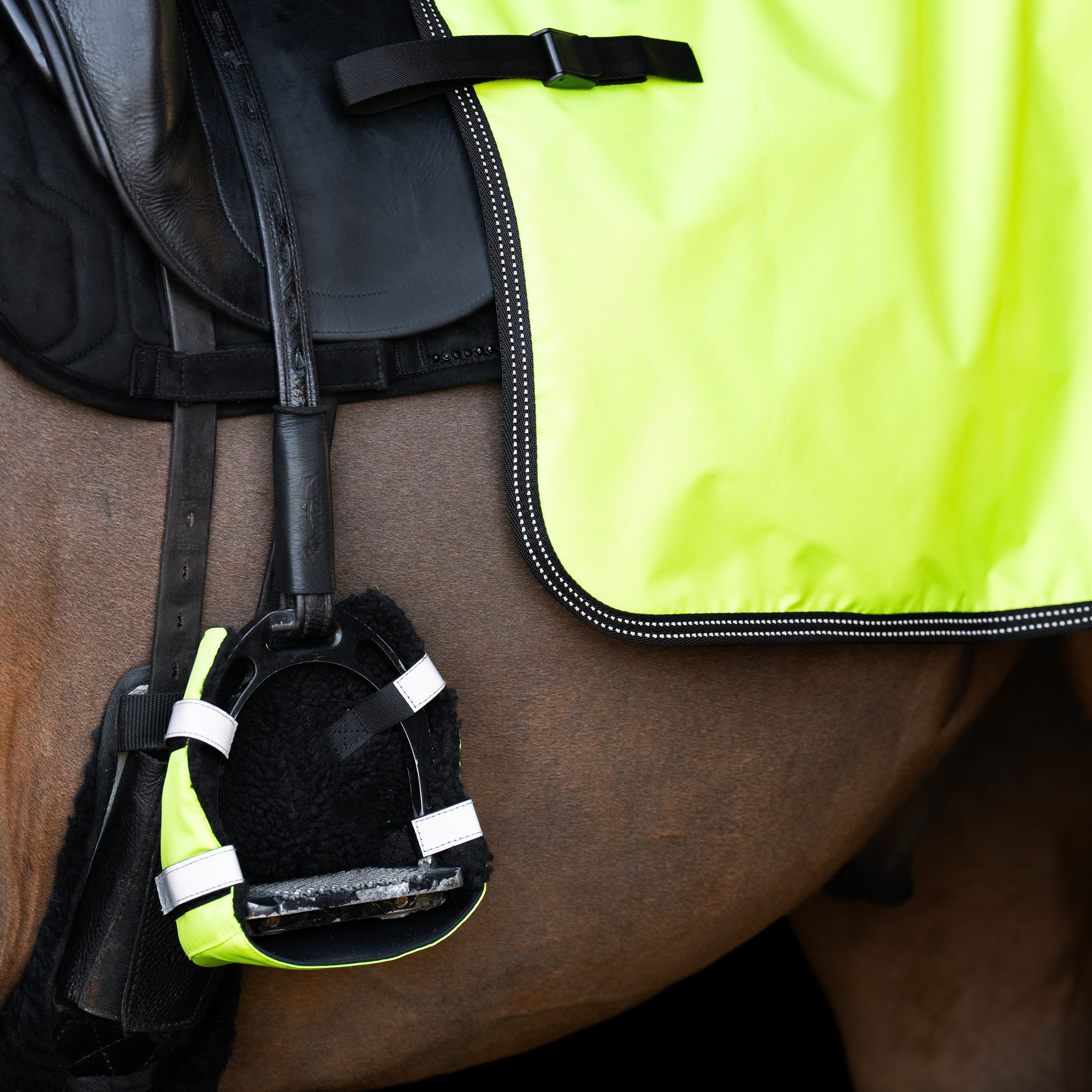 Stirrup toe warmer IRHReflective, set of 2 pcs