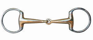 Eggbutt snaffle 18 mm with argentan EU55/115 mm UK/US55/4.5