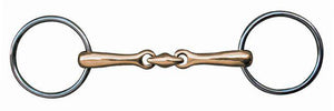 Loose ring snaffle + lozenge 18 mm + argentan EU60/115 mm UK/US60/4.5