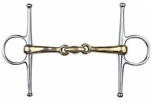 Fulmer snaffle argentan 16 mm EU40/115 mm UK40/4,5