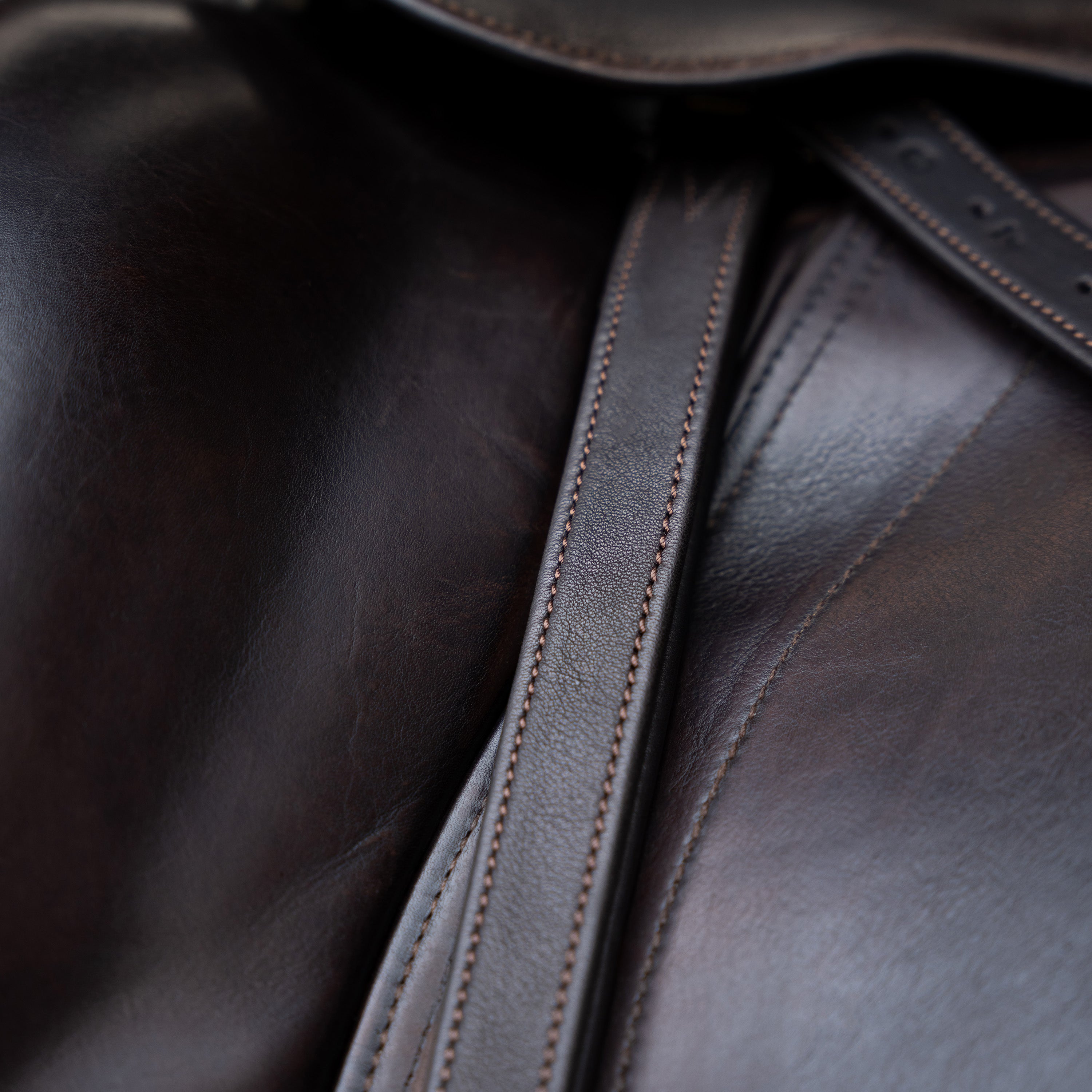 Leather nylon core stirrup leathers soft IRH