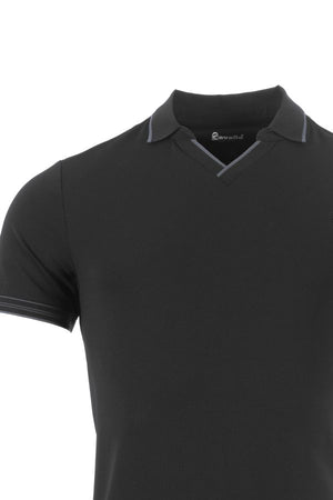 CAVAL PIQUE POLO black / S