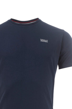 CAVAL COTTON R-NECK darkblue / S