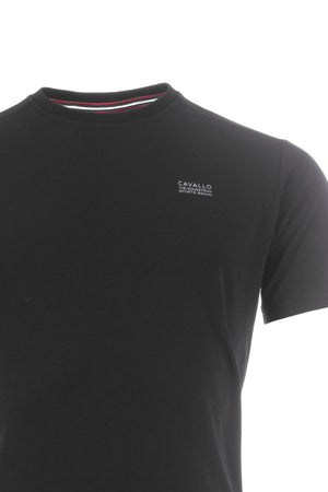 CAVAL COTTON R-NECK black / S