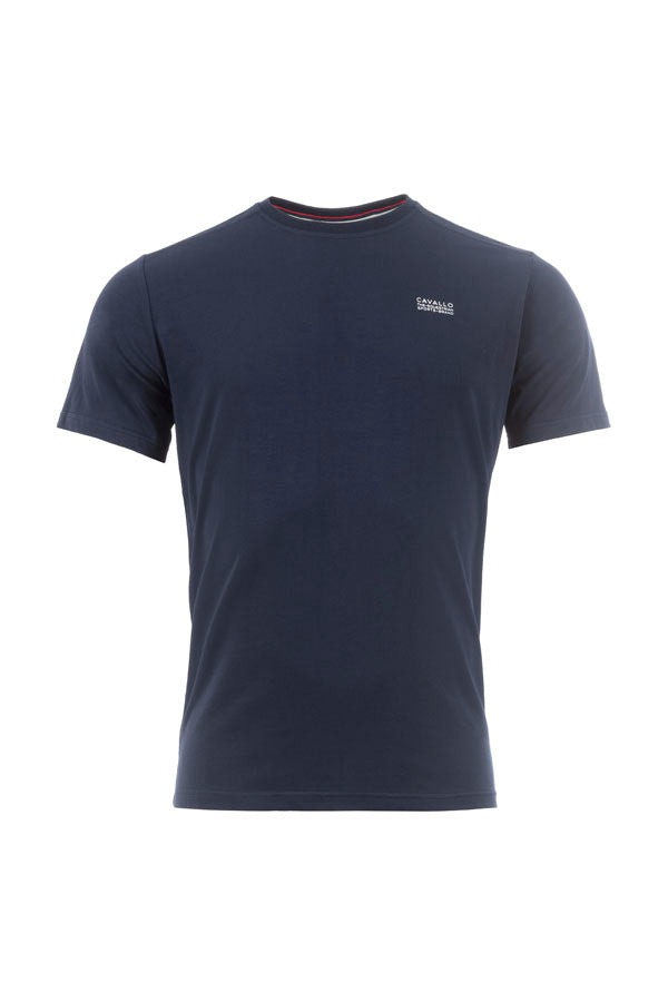 CAVAL COTTON R-NECK darkblue / S