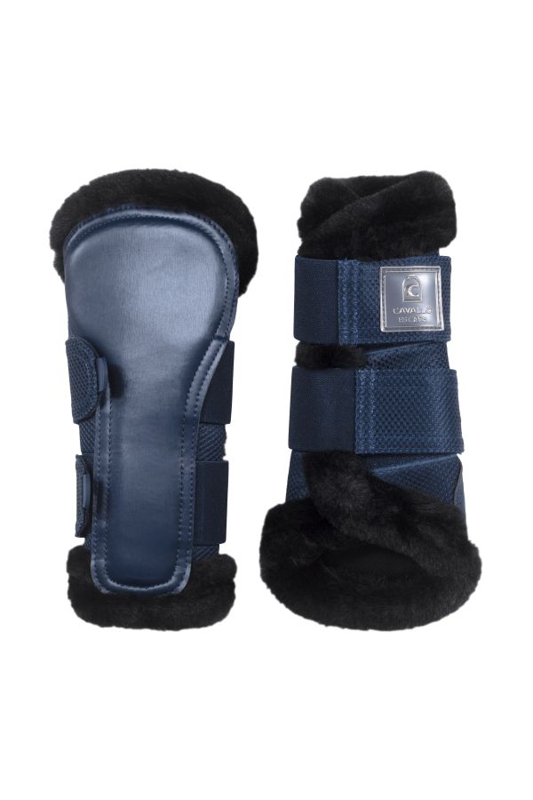 brushing boots CAVALJOCA-
with mesh, faux leather, faux fur