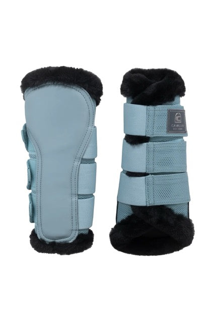 brushing boots CAVALJOCA-
with mesh, faux leather, faux fur