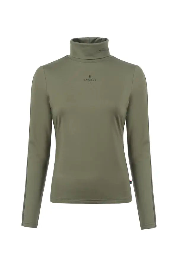 turtleneck shirt CAVALRACINA-
Fitted turtleneck shirt from functional fabric