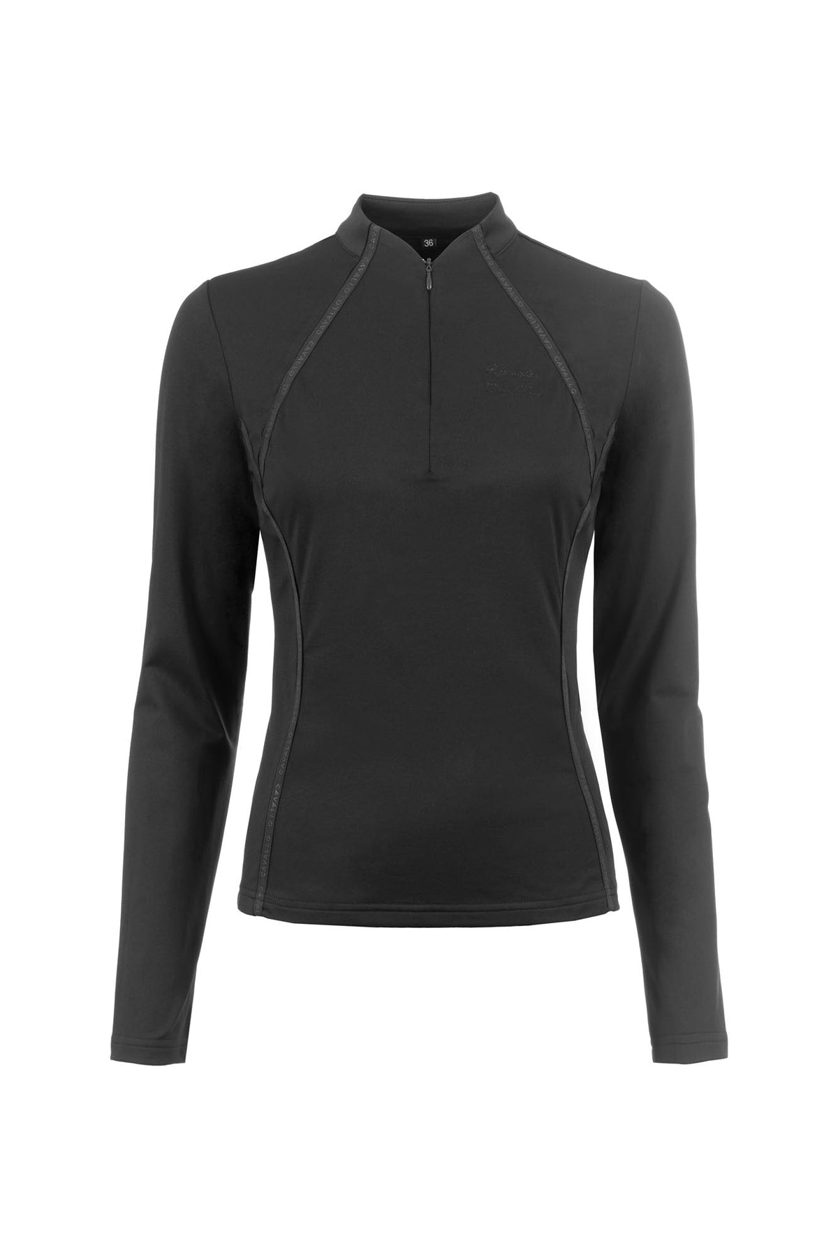 half-zip shirt CAVALREYNA-
Fitted half-zip shirt from functional fabric
