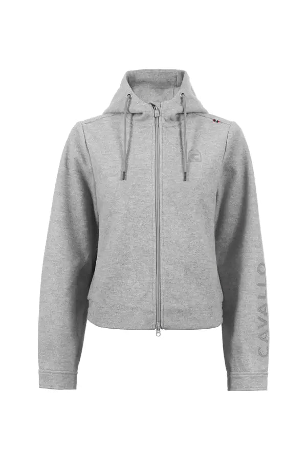 jacket CAVALRABI - Modern boxy jacket with hood and wool look