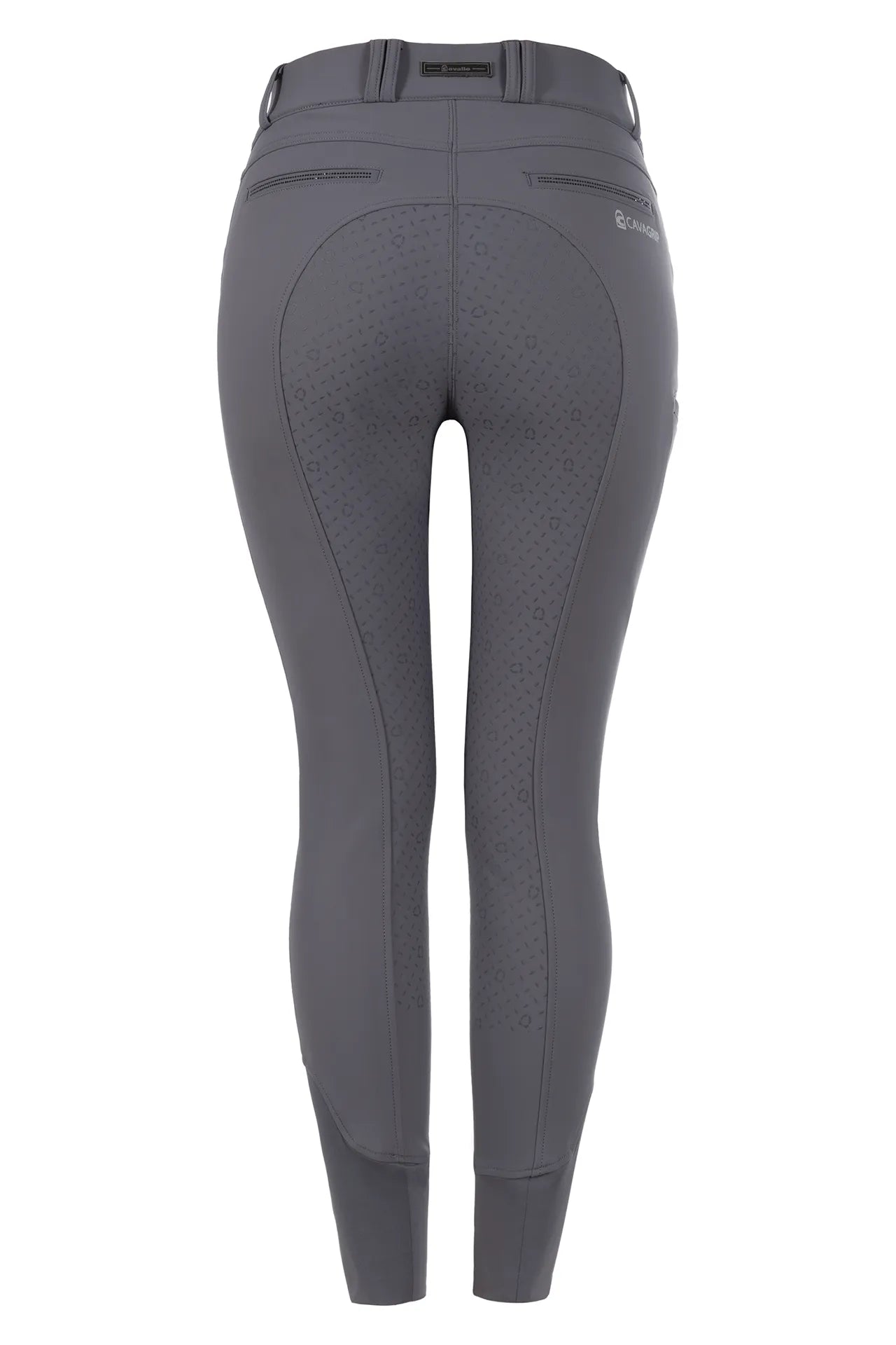 breeches CAVALCHARLET X GRIP CAVAGRIP® silicone full seat, light summer softshell, phone pocket