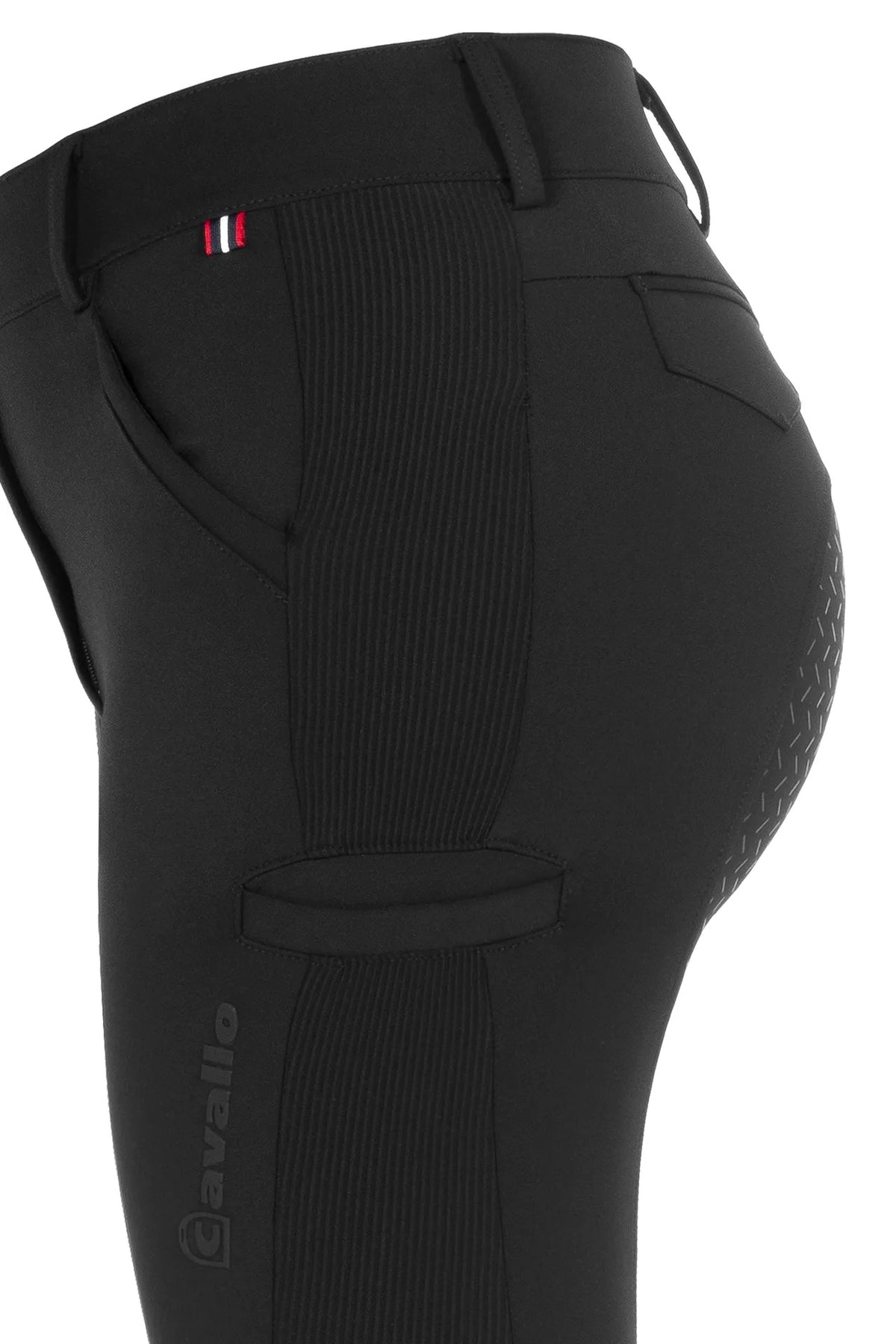 breeches CAVALCORTNY GRIP MOBILE CAVAGRIP® silicone full seat, phone pockets