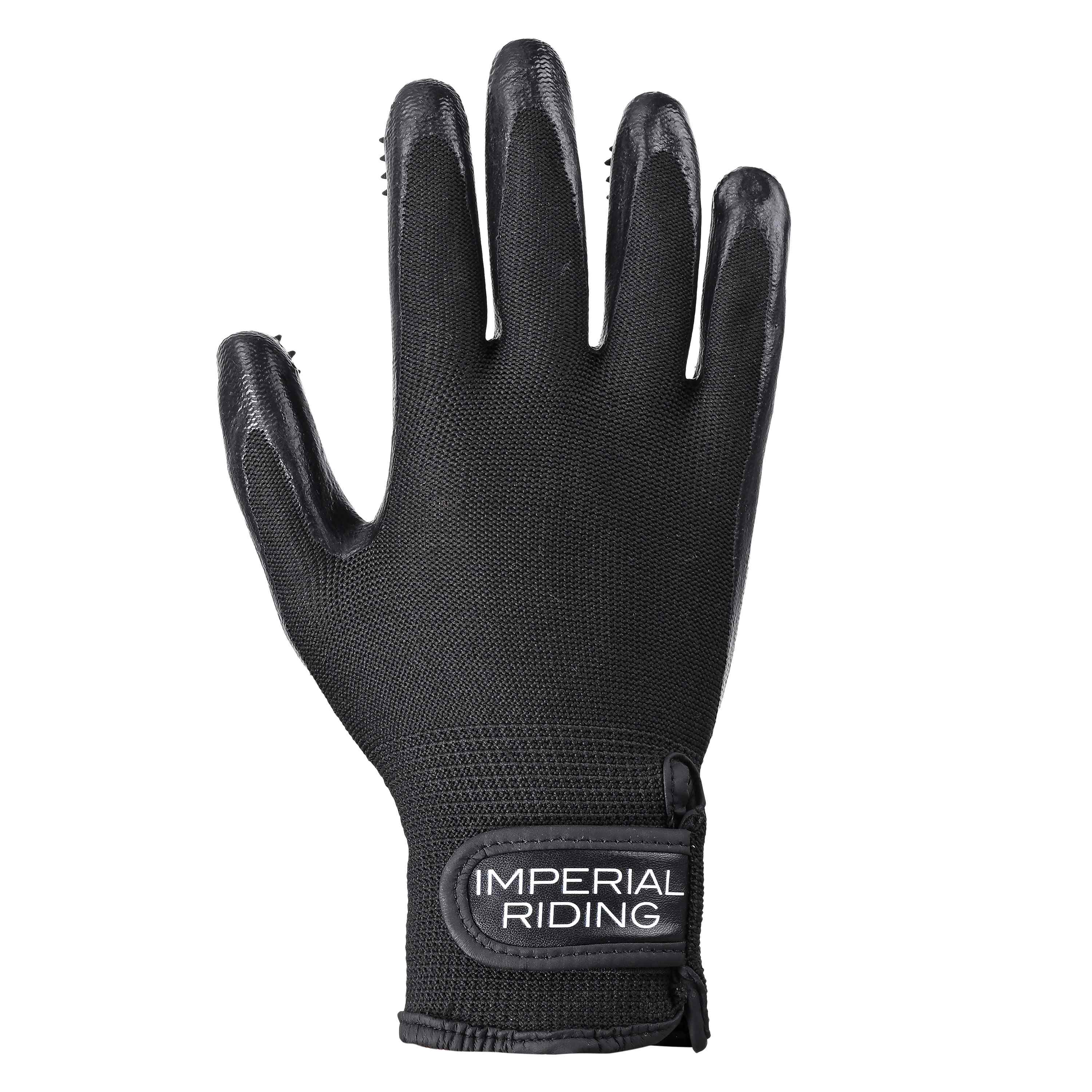 Grooming glove IRHDeep Clean Black / 1SIZE