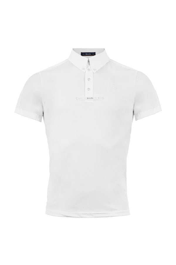 functional polo shirt CAVALCOMP POLO-
functional jersey, tonal embroidery
