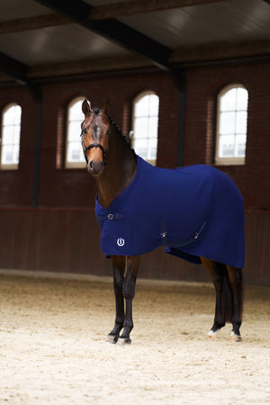 Fleece blanket IRHFundamental Navy / 195