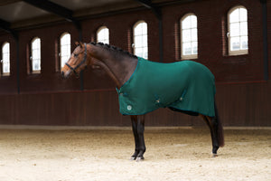 Fleece blanket IRHFundamental Forest green / 215