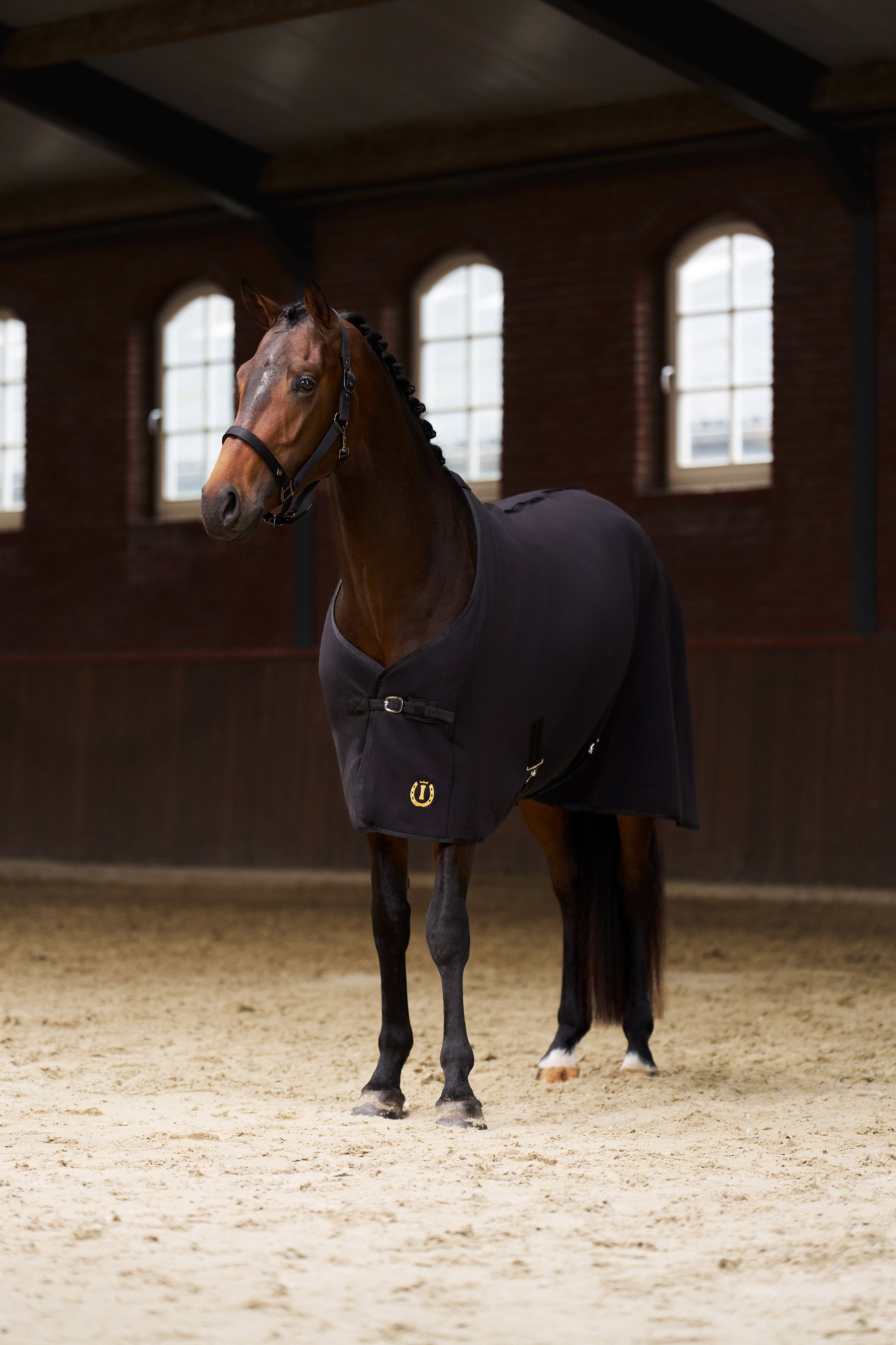 Fleece blanket IRHFundamental Black / 215