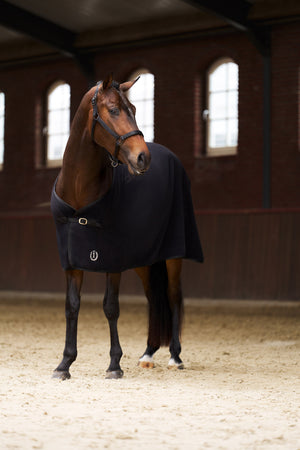 Fleece blanket IRHFundamental Basic Black / 195