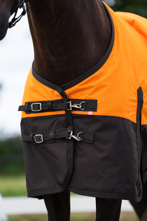 Outdoor blanket IRHCustomized without neck Summer Orange-Dark Brown / 185