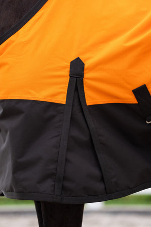 Outdoor blanket IRHCustomized with high neck Summer Orange-Dark Brown / 165