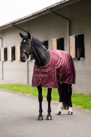 Outdoor blanket IRHBasic without neck Summer Deep Red / 195