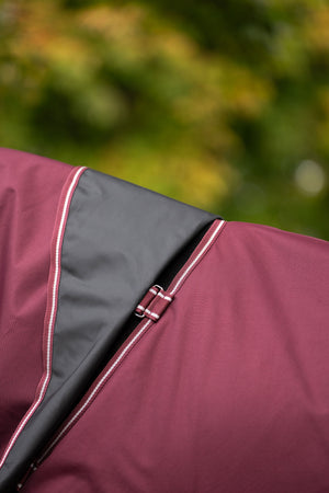 Outdoor blanket IRHBasic with detachable neck 300gr Deep Red / 165