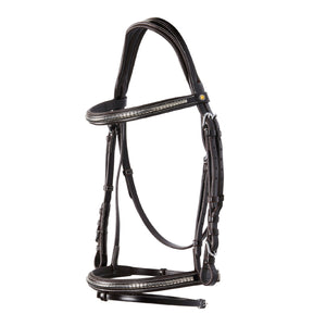 English Headboard In Np Clicher Leather Dark brown / Ponny