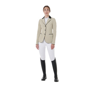 Women's three-button competition jacket OXFORD TAN (15-1306) / XS