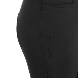 Kids' unisex slim fit breeches BLACK / 10 YEARS