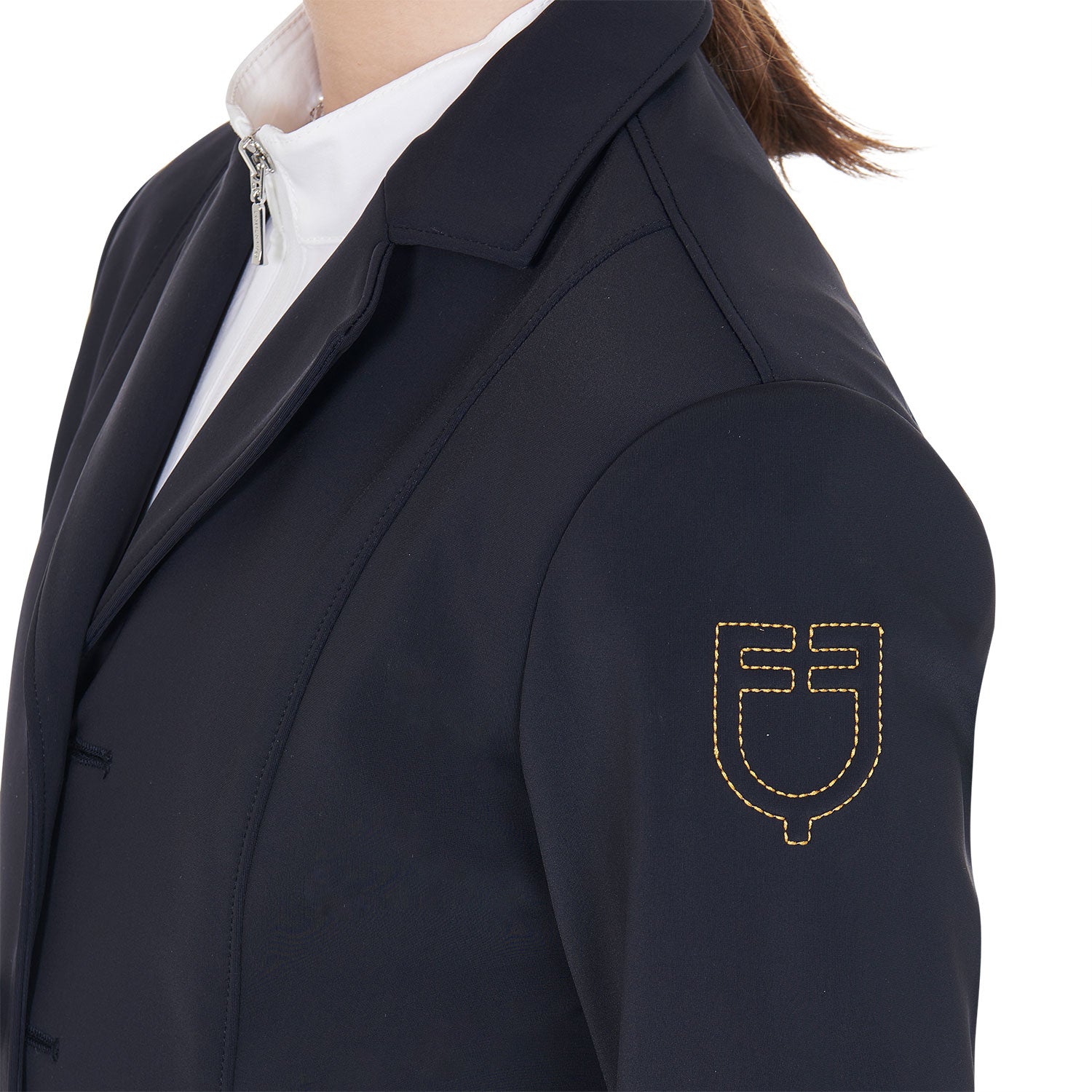 kids' jacket with four buttons BLACK / 8 YEARS