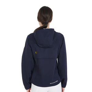 Women's three-layer technical raincoat navy / L