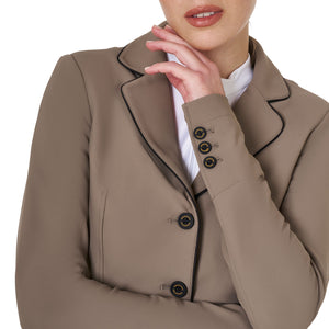 Women's competition jacket in technical fabric WALNUT (18-1112) / XS