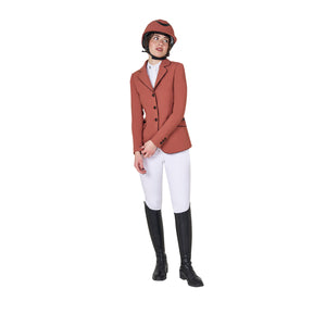 Women's competition jacket in technical fabric REDWOOD (18-1443) / XS