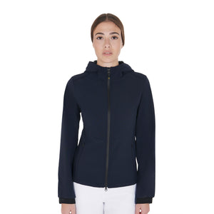 Women's slim fit softshell jacket with concealed pockets NAVY BLAZER (19-3923) / XS