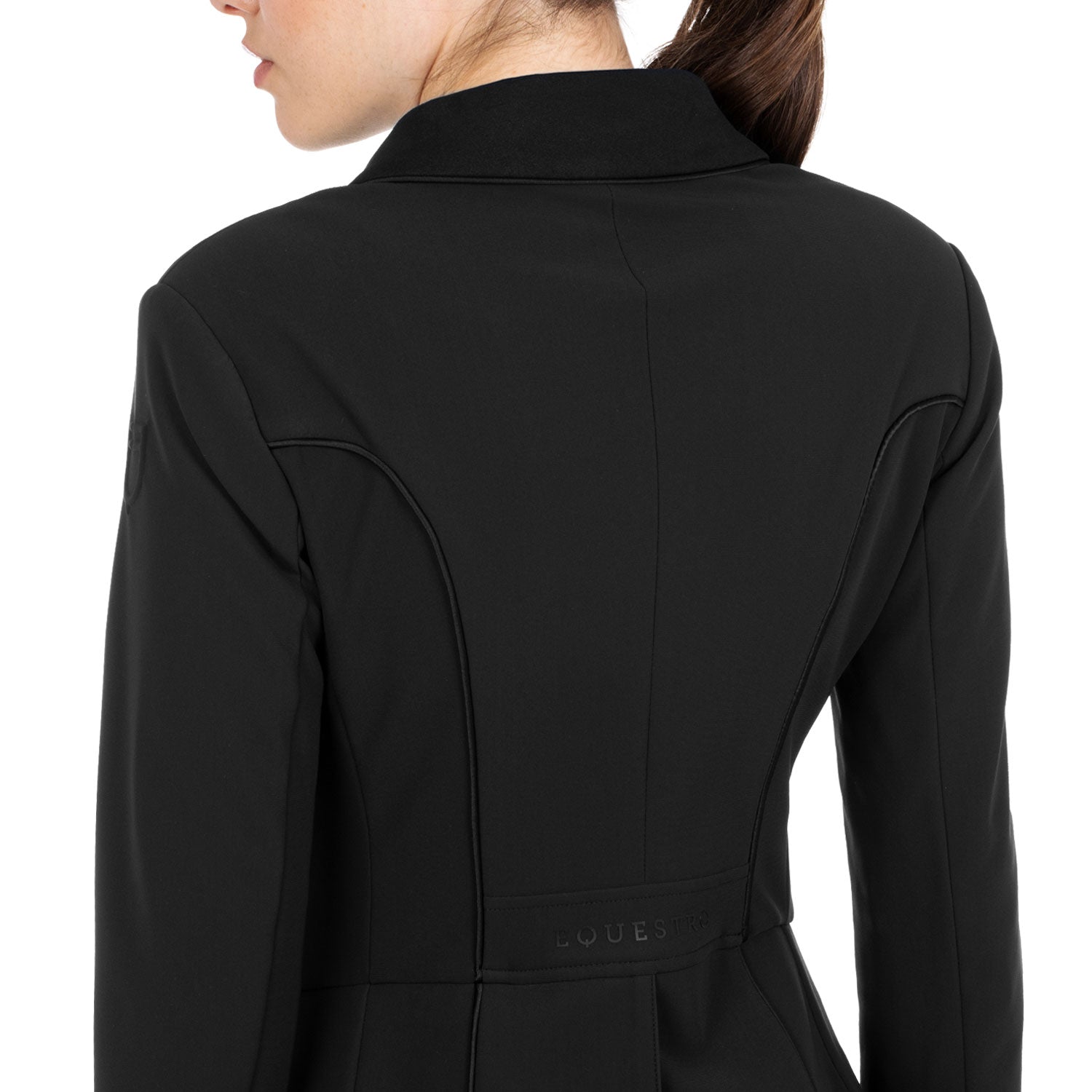 Women's competition dressage tailcoat in technical fabric