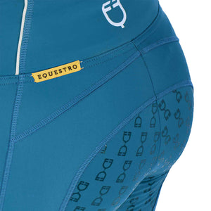 Women's fleece lining leggings BLUE CORAL (19-4526) / XS