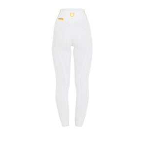 Women's fleece lining leggings WHITE / XS
