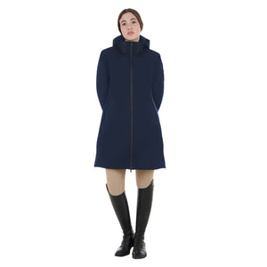 WOMEN'S BASIC LONG PUFFER JACKET NAVY BLAZER (19-3923) / XS