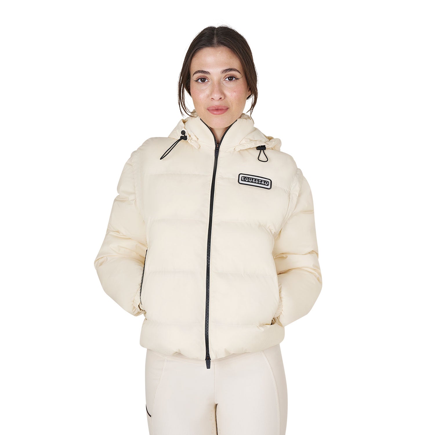 Women's 3-in-1 down jacket with detachable inserts