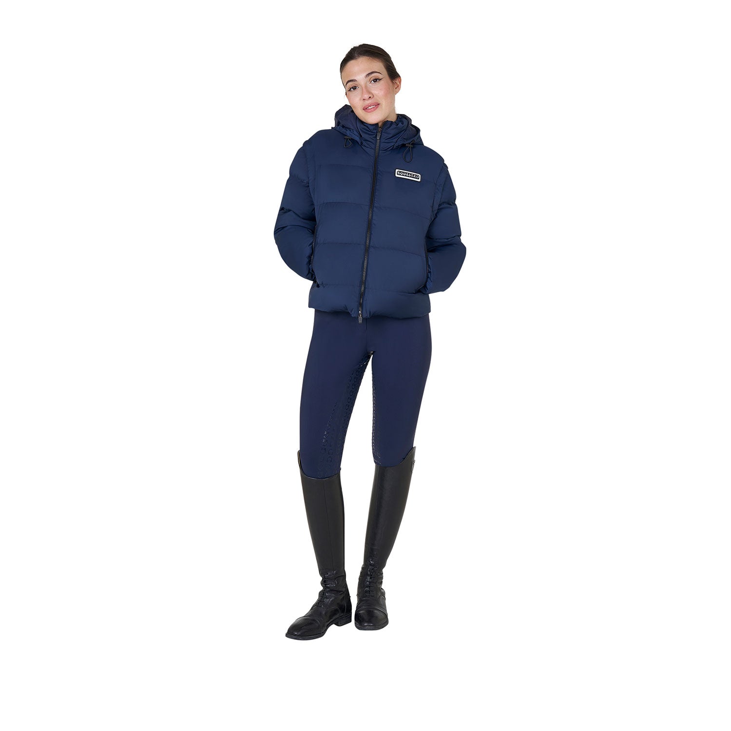 women's 3-in-1 down jacket with detachable inserts Navy (19-3923) / XL