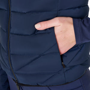 Women's nylon vest NAVY BLAZER (19-3923) / XS