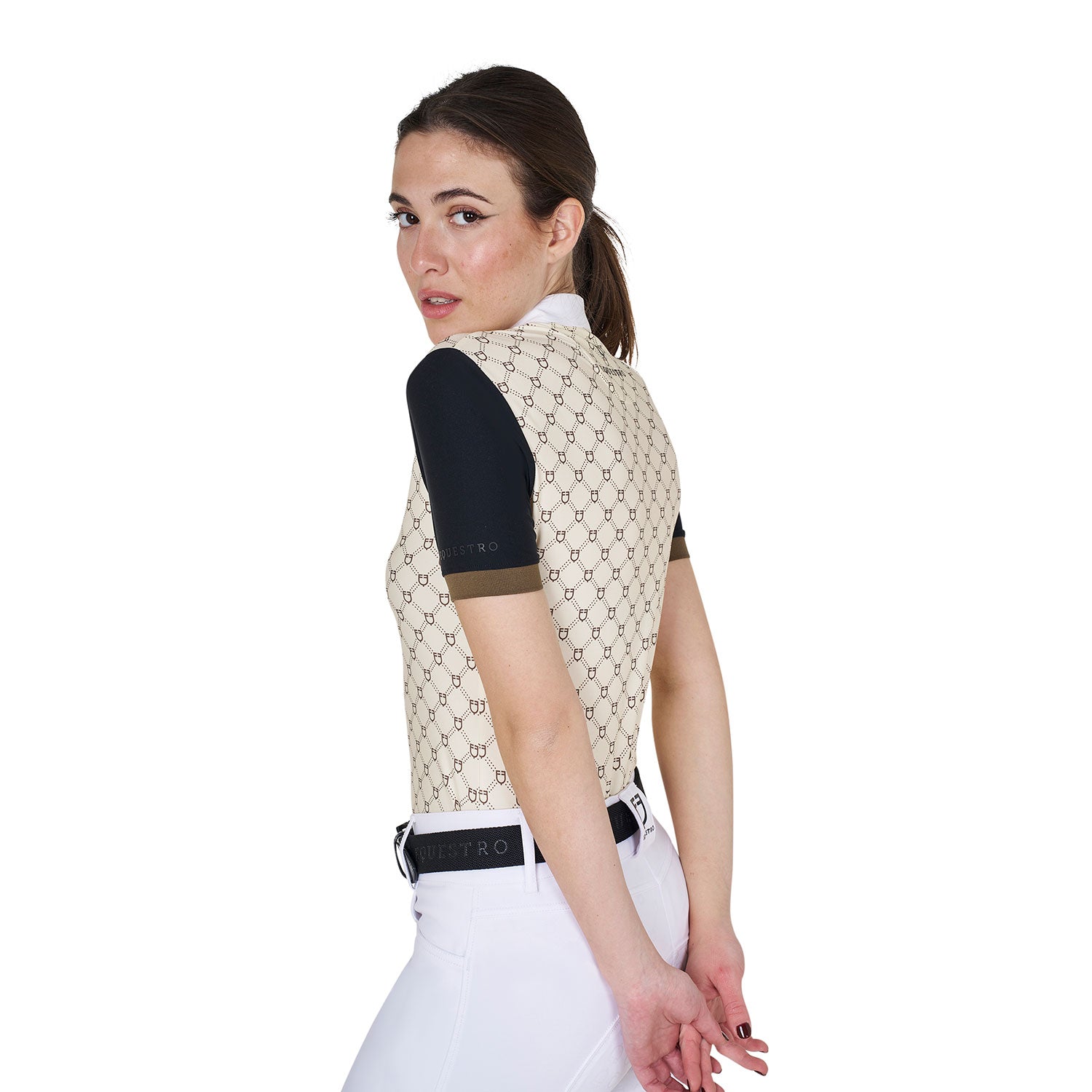 women'sshort-sleevedcompetitionpoloshirtwithmonogramprint ANTIQUE
WHITE
(11-0105) /
WALNUT
(18-1112) / XL