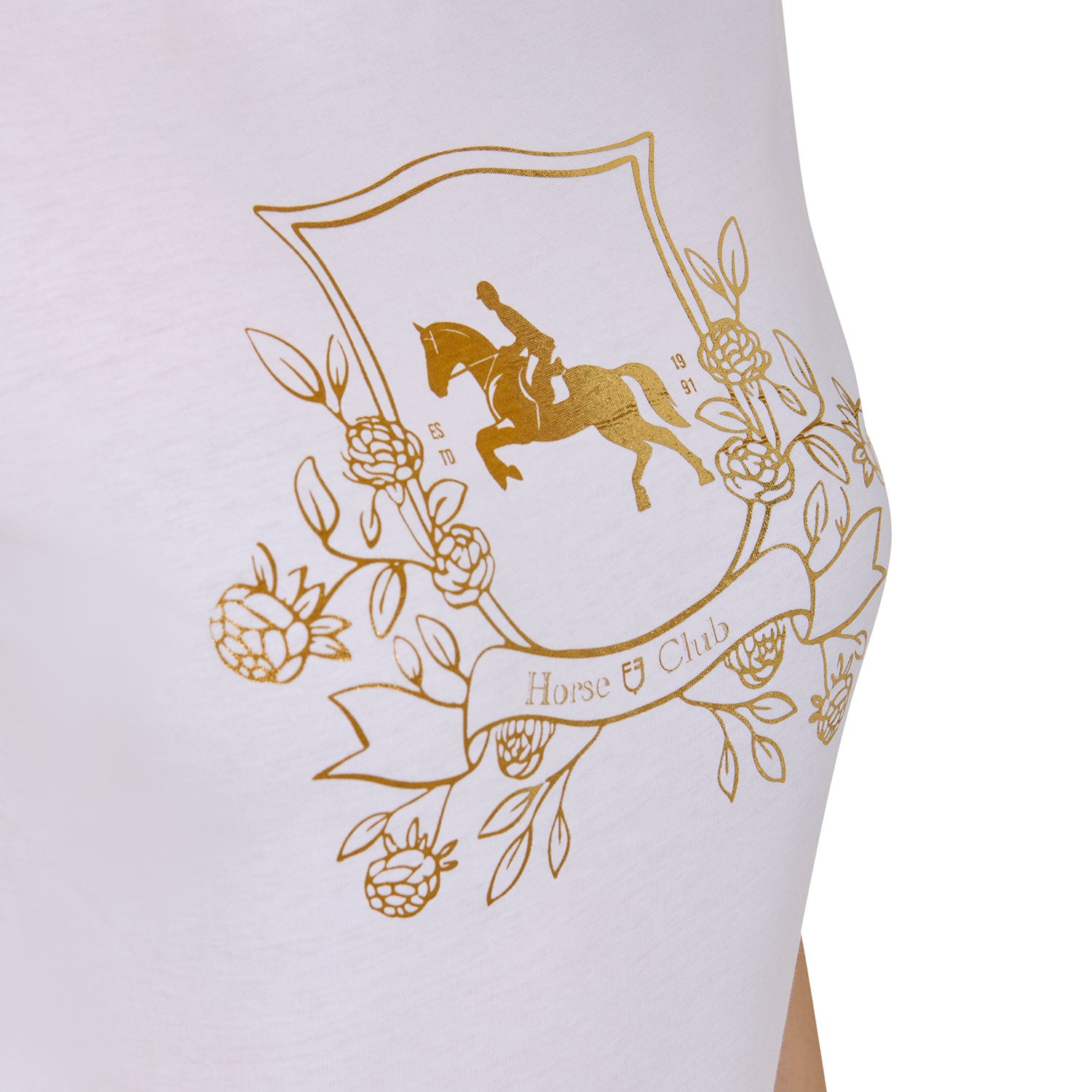 Women's Lamina Horse Club cotton T-shirt