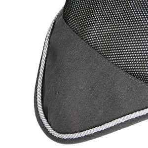 Cotton Fly Veil And Perforated Mesh Fabric grey / Cob