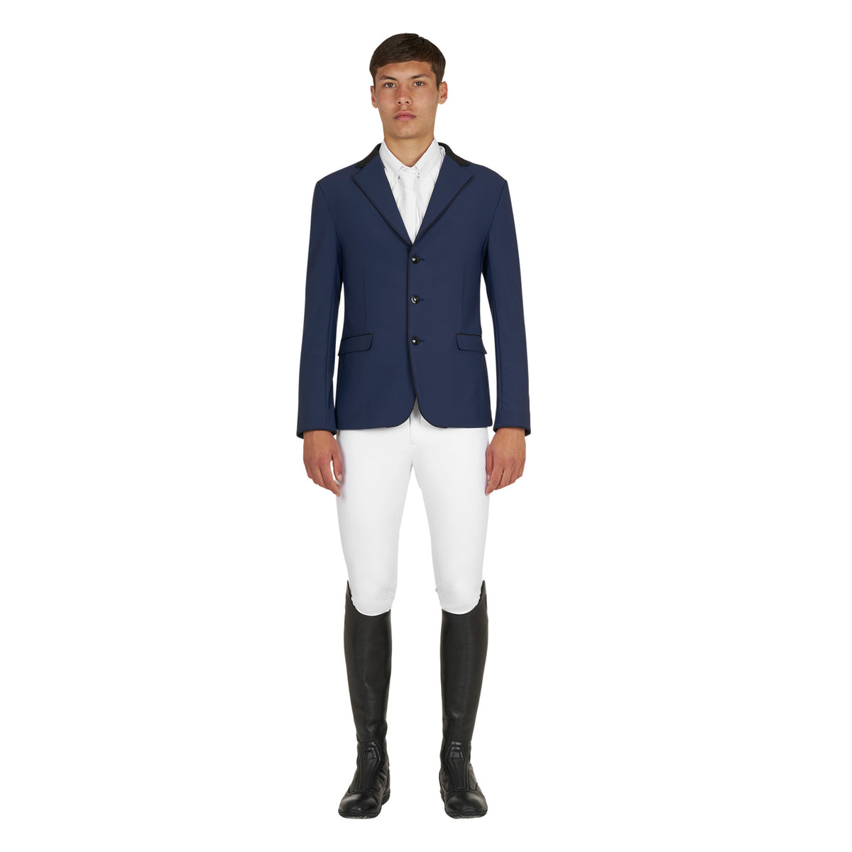 Men's competition jacket with three buttons
