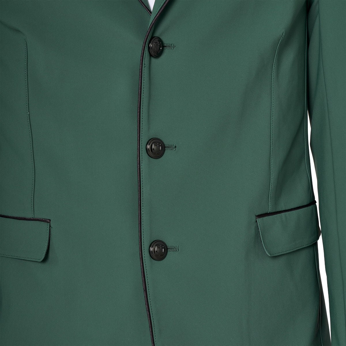 Men's competition jacket with three buttons