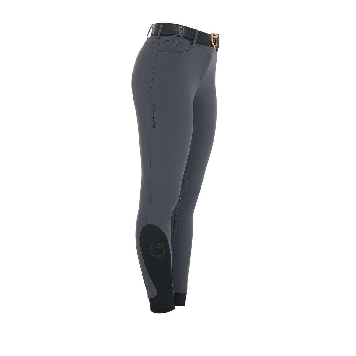 Women's slim fit grip breeches with logo