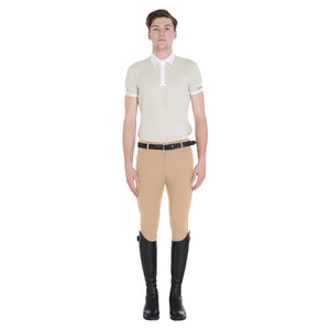 Men'S Slim Fit Full Grip Breeches INCENSE (16-1010) / 58